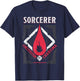 Dungeons & Dragons Sorcerer Constitution & Charisma T-Shirt - T-Shirt | Navy