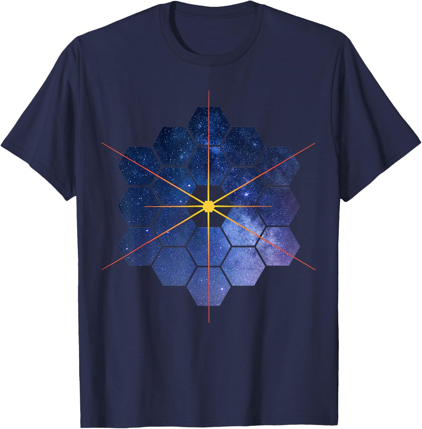 James Webb Space Telescope JWST Graphic T-Shirt - T-Shirt | Navy