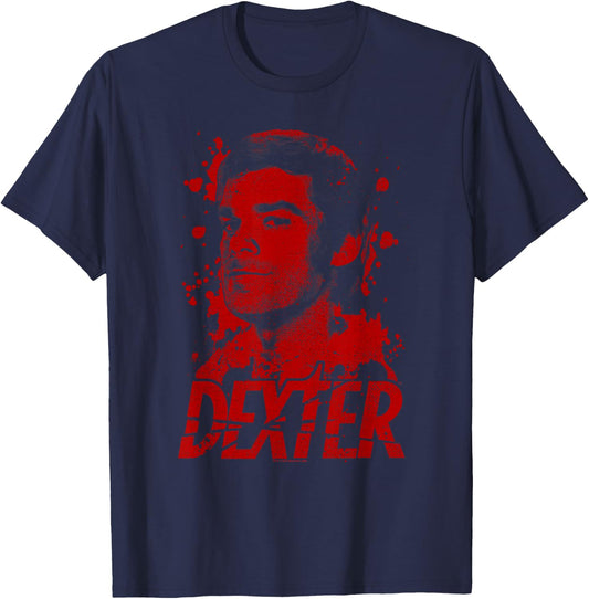 Dexter Born in Blood T-Shirt - T-Shirt | Navy