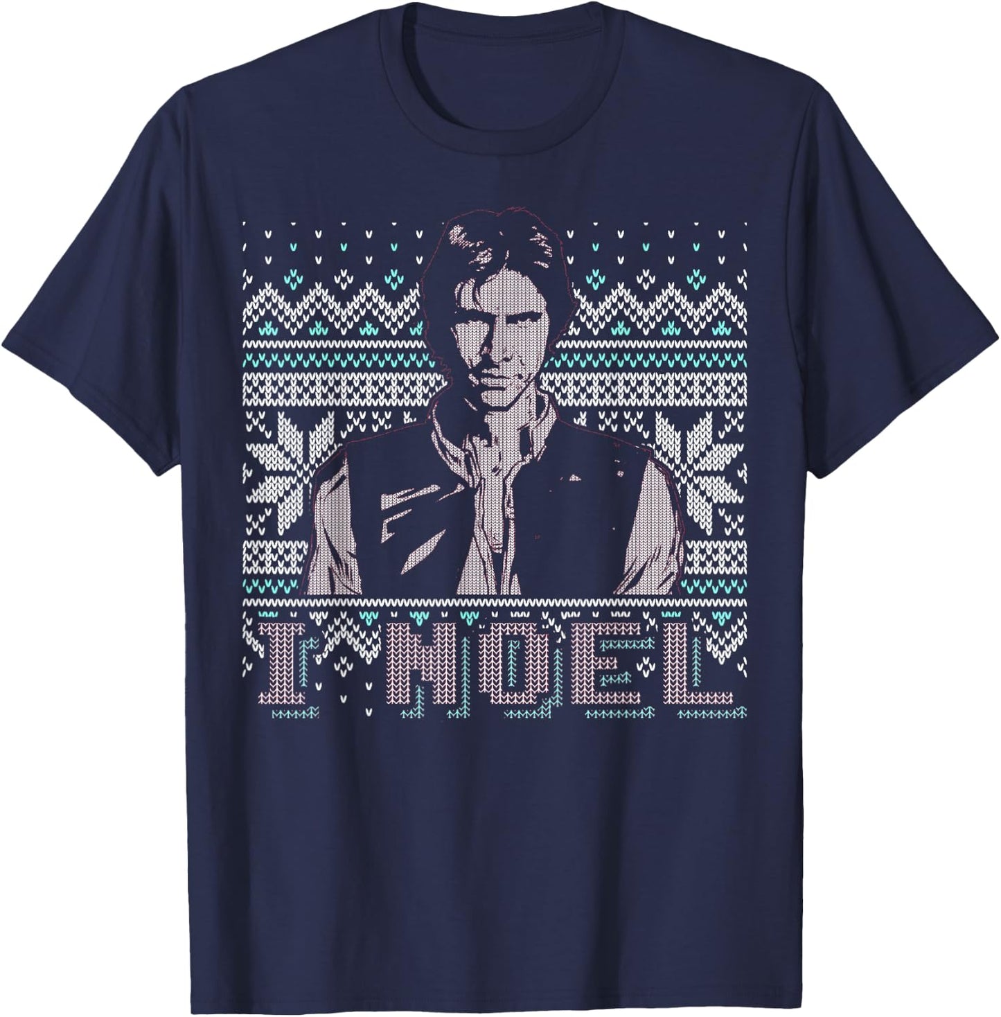 Star Wars I Noel Han Solo Holiday Humor Christmas T-Shirt - T-Shirt | Navy