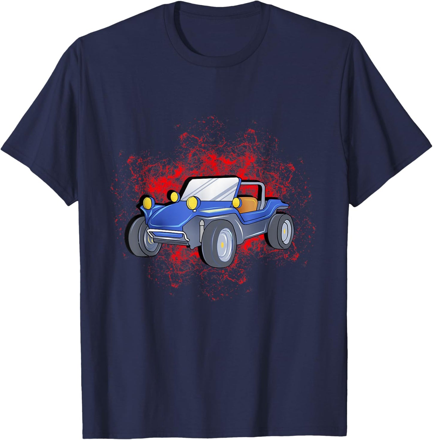 Dune Buggy Graphic Beach RC Car Truck Gift Men Women Kids T-Shirt - T-Shirt | Navy