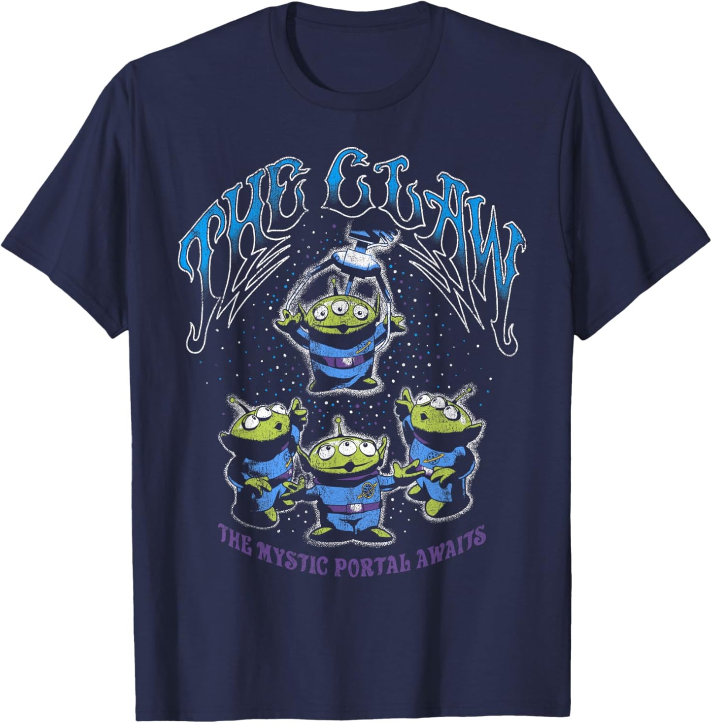Disney Pixar Toy Story The Claw Mystic Portal Tour Vintage T-Shirt - T-Shirt | Navy
