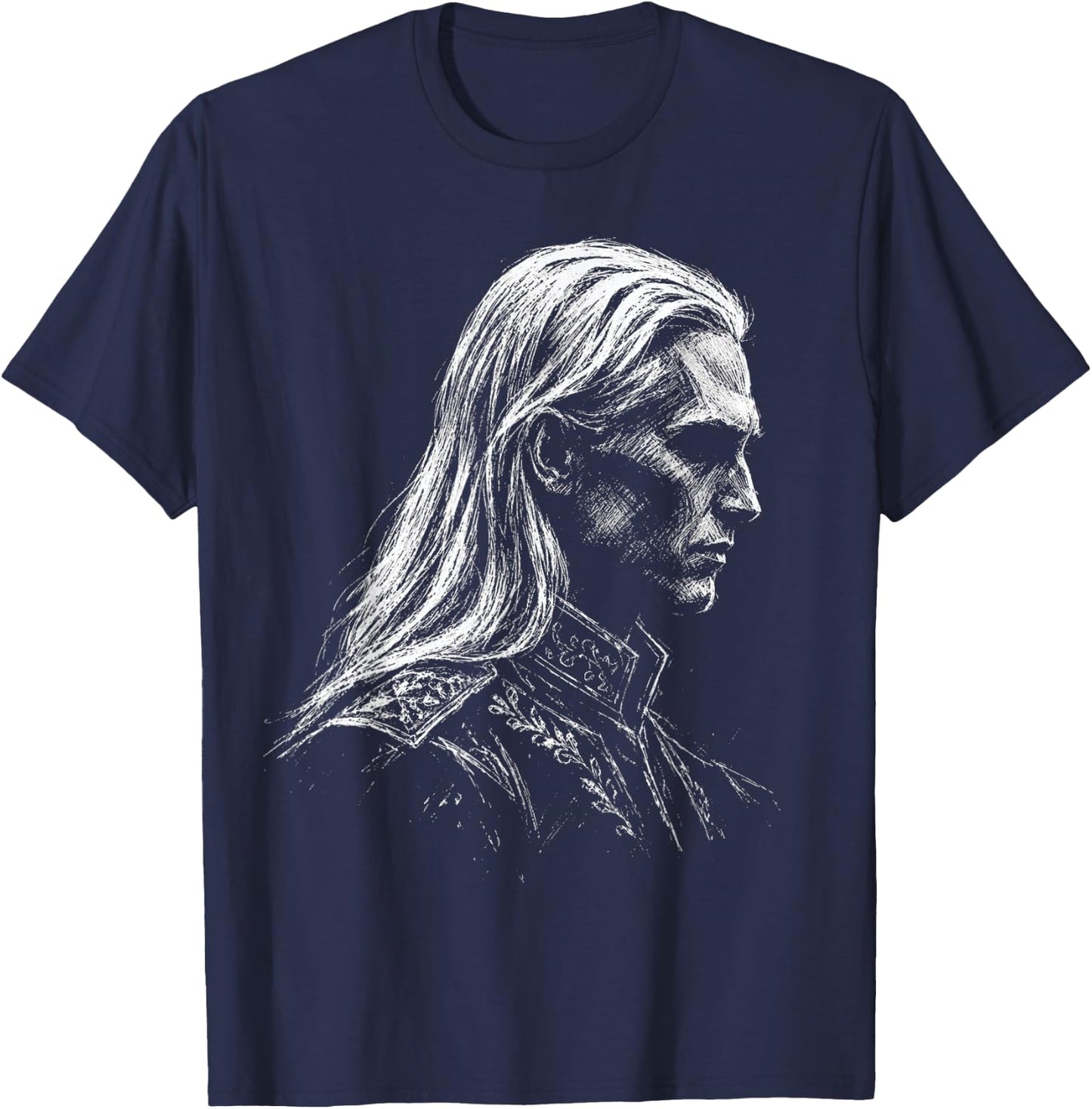 Nordic Alien Sketch Agarthan Emissary Disclosure 2026 T-Shirt - T-Shirt | Navy