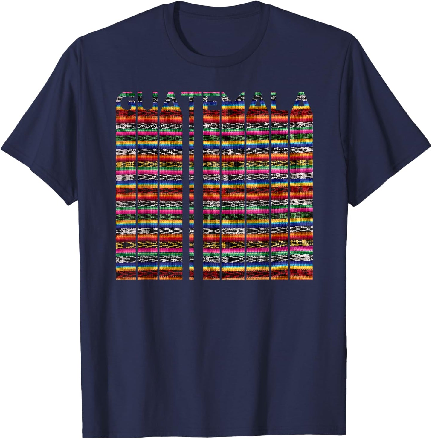Guatemala Chapin Quetzal Antigua Tikal Tradicional Maya 502 T-Shirt - T-Shirt | Navy