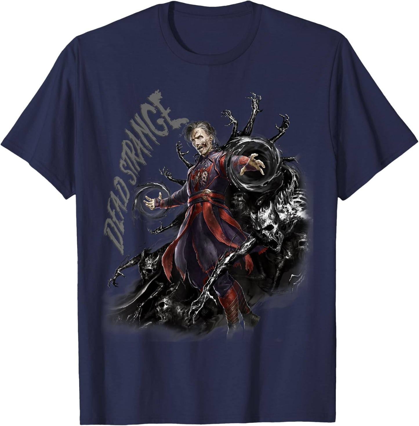 Marvel Doctor Strange Multiverse of Madness the Dead Strange T-Shirt - T-Shirt | Navy