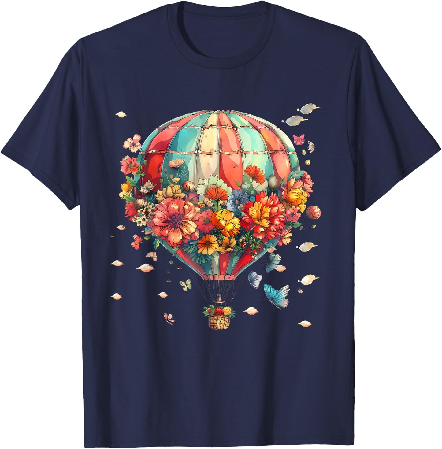 Hot Air Balloon Ride Festival Hot Air Ballooning T-Shirt - T-Shirt | Navy