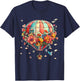 Hot Air Balloon Ride Festival Hot Air Ballooning T-Shirt - T-Shirt | Navy