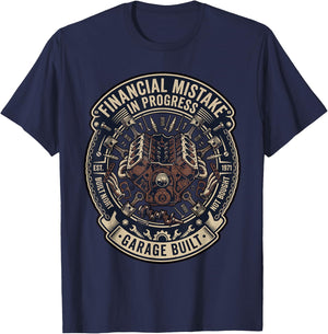 Mechanic Funny T-Shirt - T-Shirt | Navy