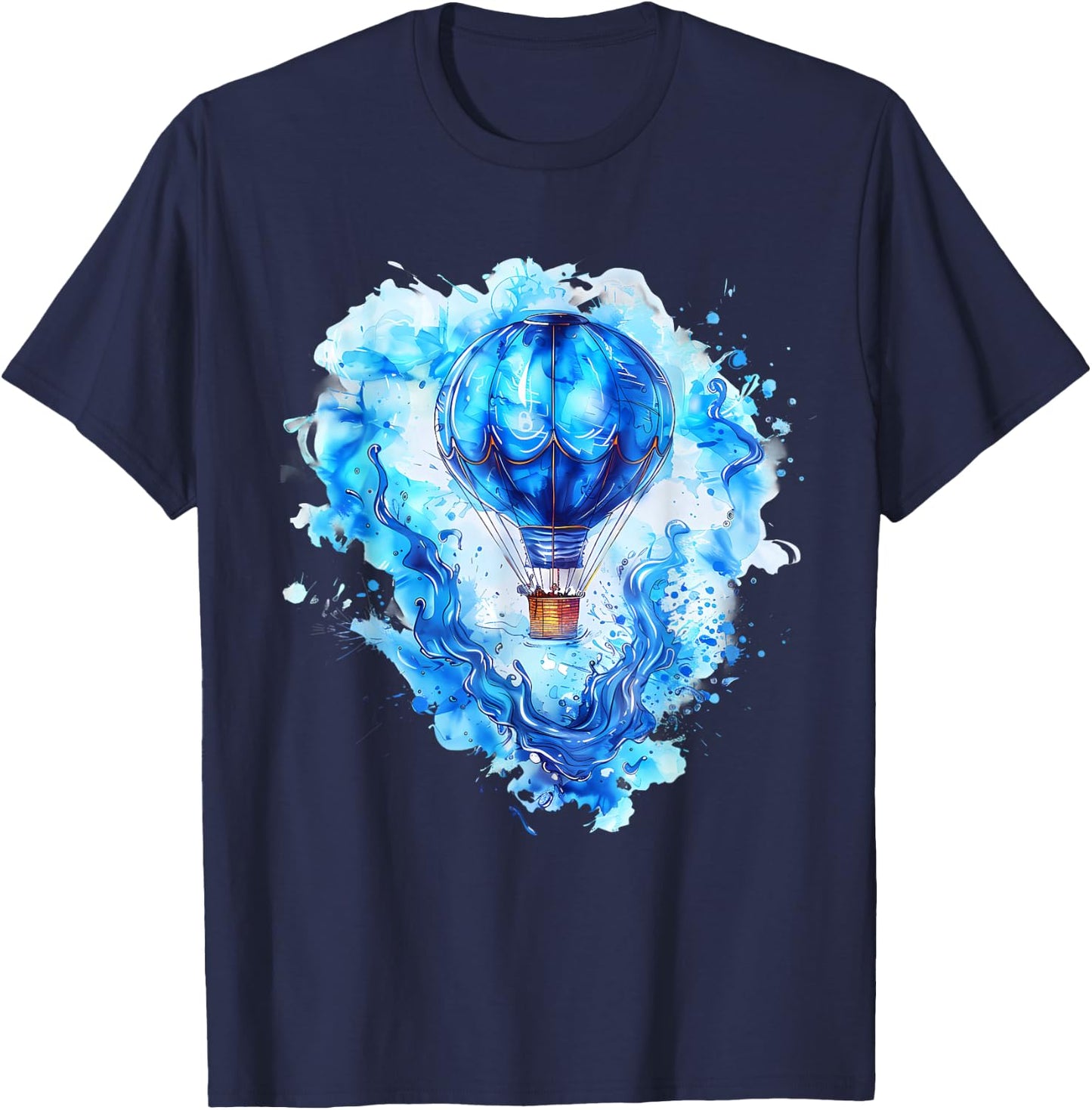 Hot Air Balloon Ride Festival Hot Air Ballooning T-Shirt - T-Shirt | Navy