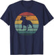 Staffordshire Bull Terrier Staffy Dog Breed Retro Vintage T-Shirt - T-Shirt | Navy