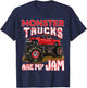 Monster Truck Are My Jam For Monster Truck Lovers Men & Kids T-Shirt - T-Shirt | Navy