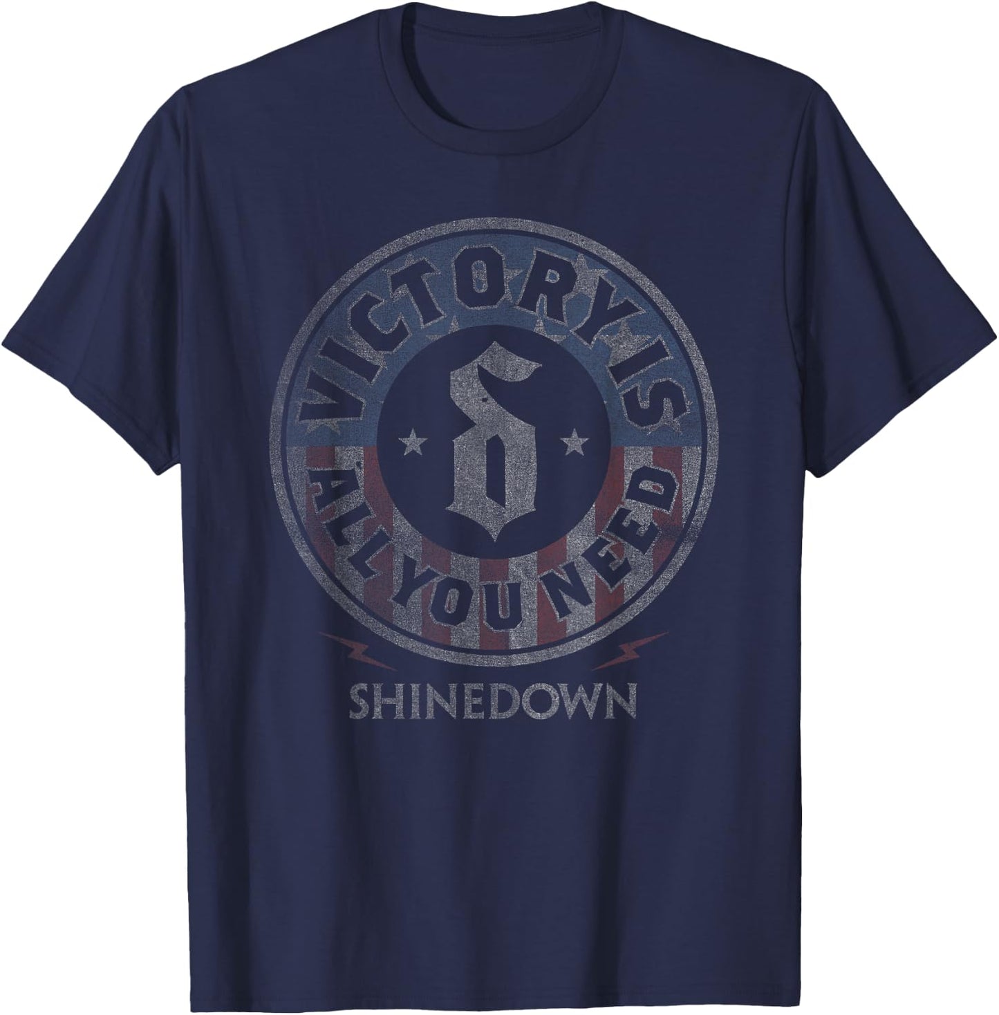 Shinedown United Seal T-Shirt - T-Shirt | Navy