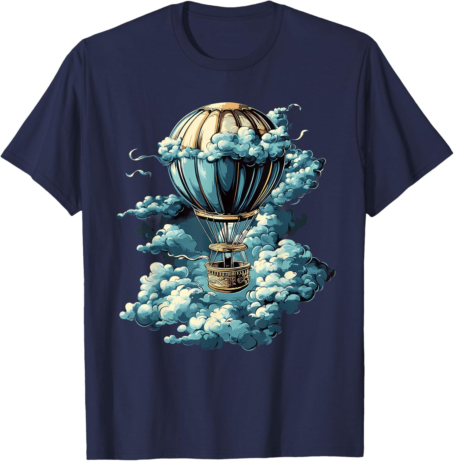 Hot Air Balloon Ride Festival Hot Air Ballooning T-Shirt - T-Shirt | Navy