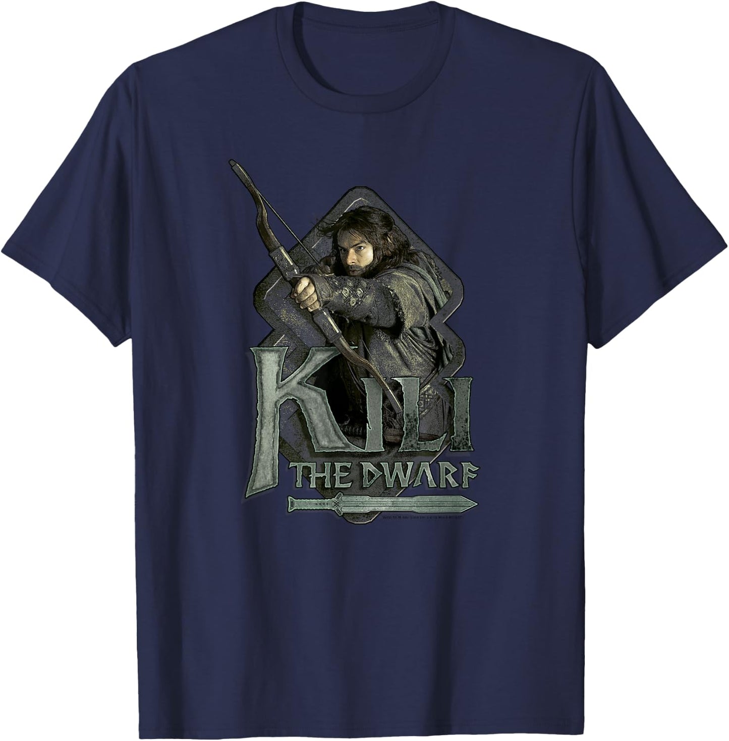 Hobbit Kili T-Shirt - T-Shirt | Navy
