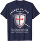 Armor Of God Ephesians 6:17 Bible Verse T Christian T-Shirt - T-Shirt | Navy