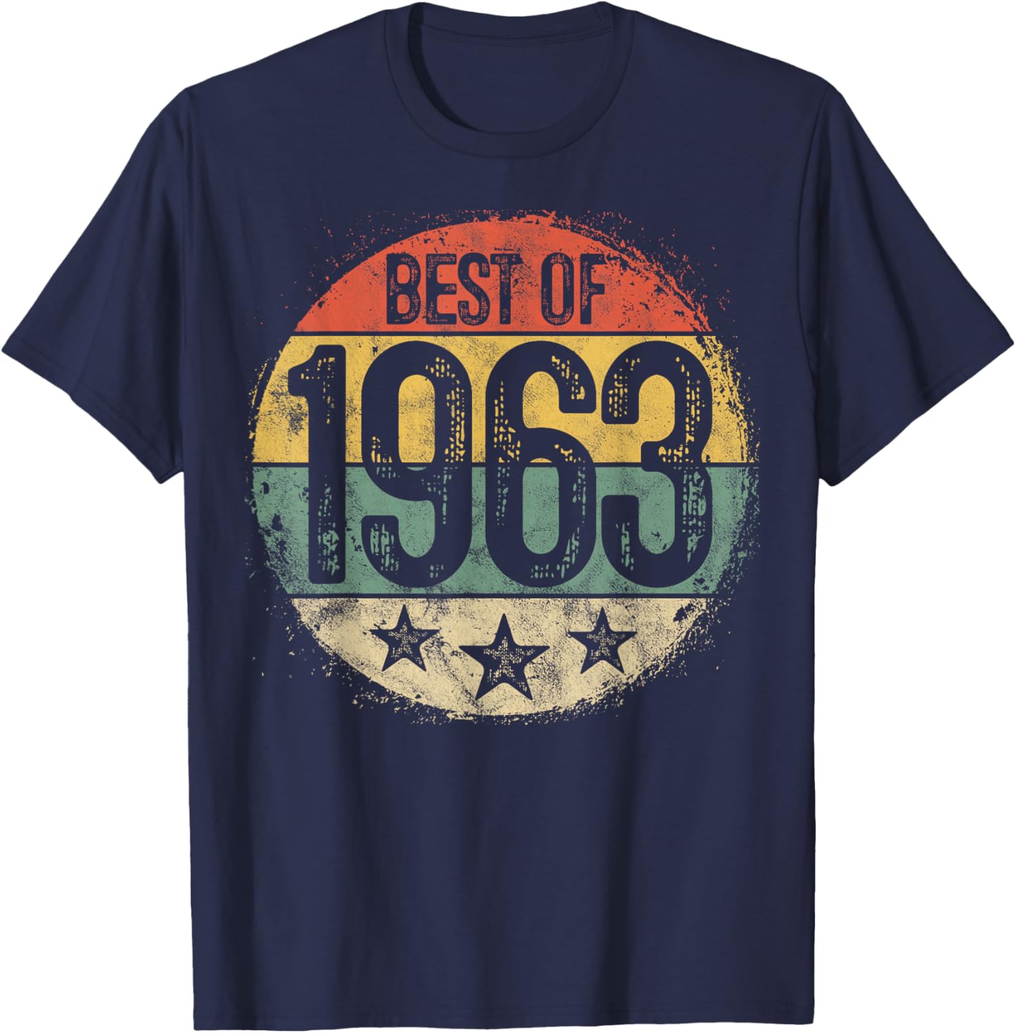 Best Of 1963 62nd Birthday Gifts Women 62 Year Old T-Shirt - T-Shirt | Navy