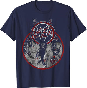 Slayer Live Undead T-Shirt - T-Shirt | Navy