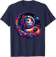 Cat in Space Astronaut Outer Galaxy Kitten Gifts Cat Space T-Shirt - T-Shirt | Navy