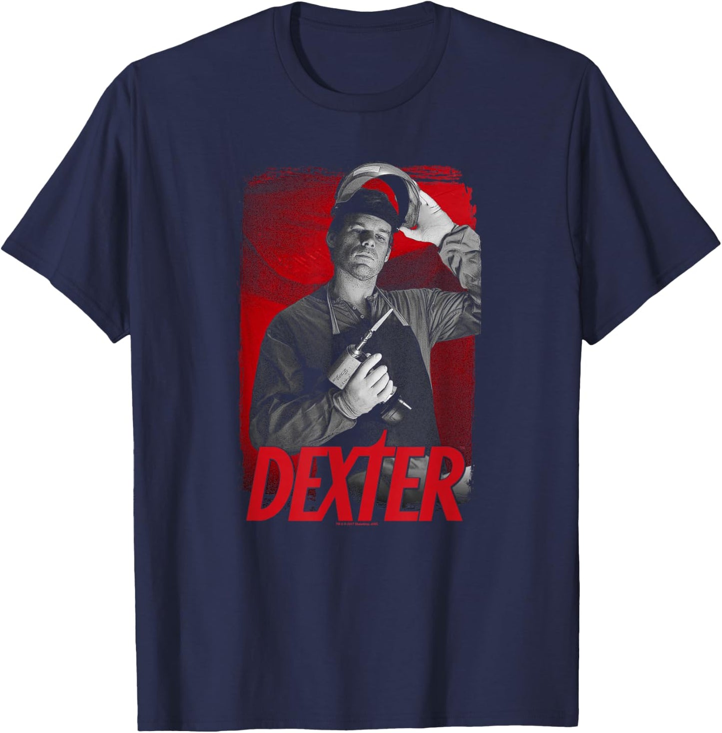 Dexter See Saw T-Shirt - T-Shirt | Navy