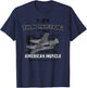 F-82 Twin Mustang Airplane American Muscle Vintage T-Shirt - T-Shirt | Navy