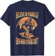 Believe In Yourself Sasquatch Funny Motivational Bigfoot T-Shirt - T-Shirt | Navy
