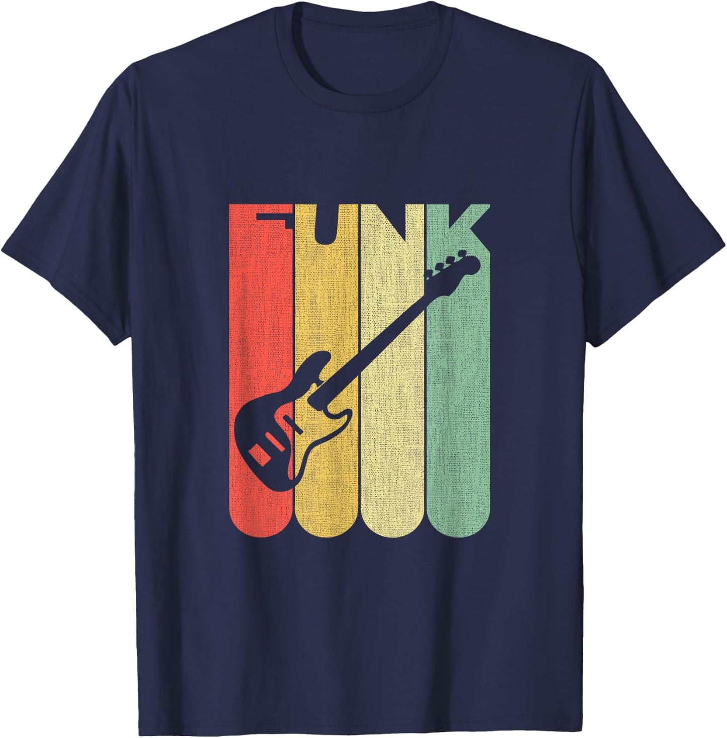 Design for Funk-Loving Musicians, Bassists T-Shirt - T-Shirt | Navy