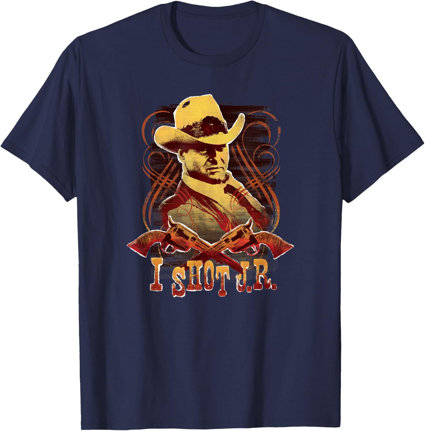 Dallas TV Series I Shot Jr T-Shirt - T-Shirt | Navy