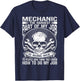 Mechanic Car Guy Auto Mechanic T-Shirt - T-Shirt | Navy