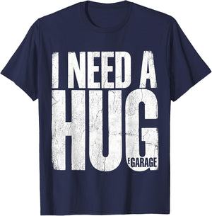 I Need A Huge Garage Funny Car Enthusiast Mechanic Retro T-Shirt - T-Shirt | Navy