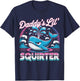 Daddy's Lil Squirter Funny Inappropriate Embarrassing Women T-Shirt - T-Shirt | Navy