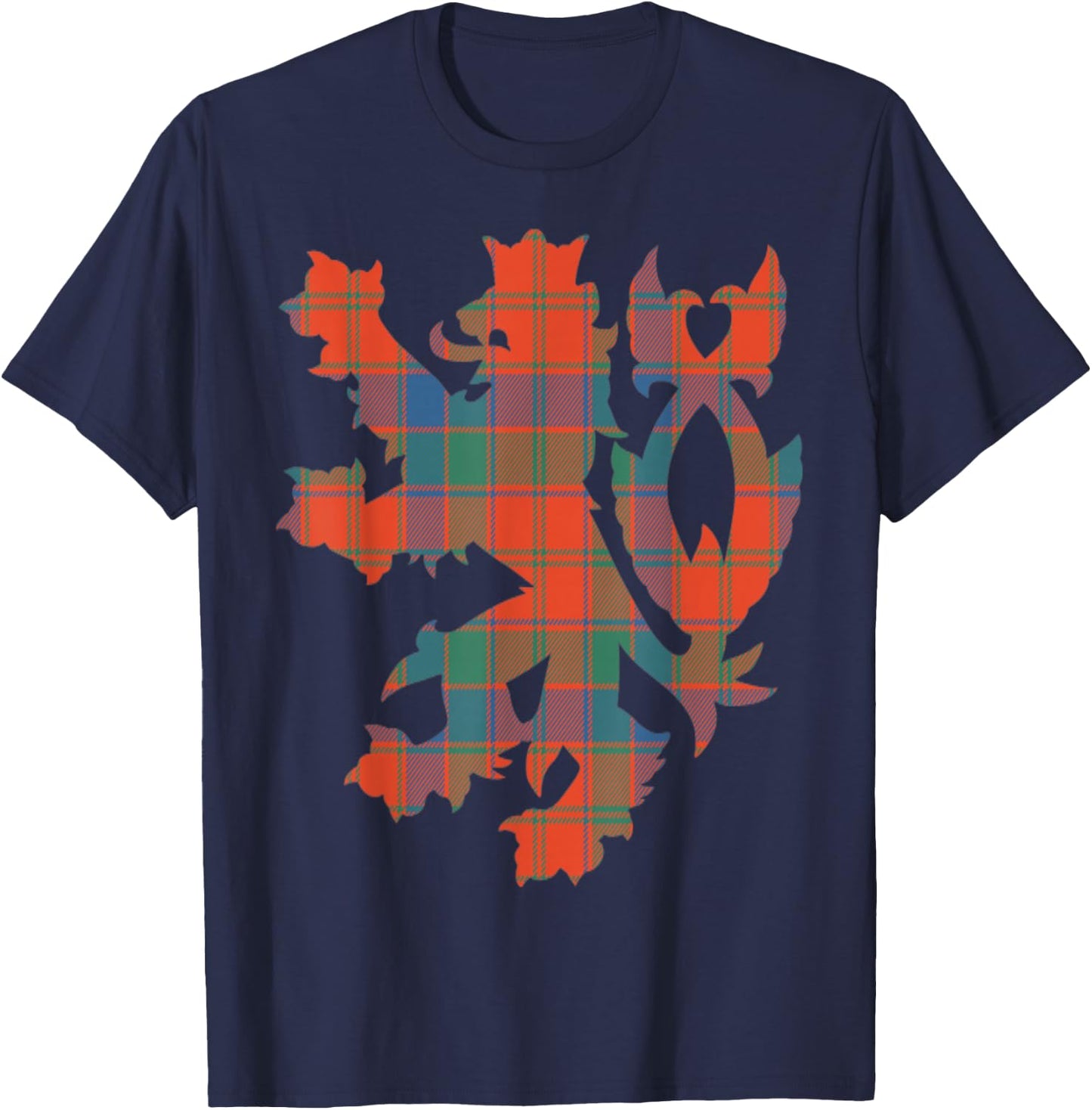 Clan Robertson Tartan Scottish Family Name Scotland Pride T-Shirt - T-Shirt | Navy