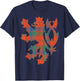 Clan Robertson Tartan Scottish Family Name Scotland Pride T-Shirt - T-Shirt | Navy