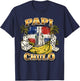 PAPI CHULO Dominican Republic Handsome Daddy Papi Chulo T-Shirt - T-Shirt | Navy