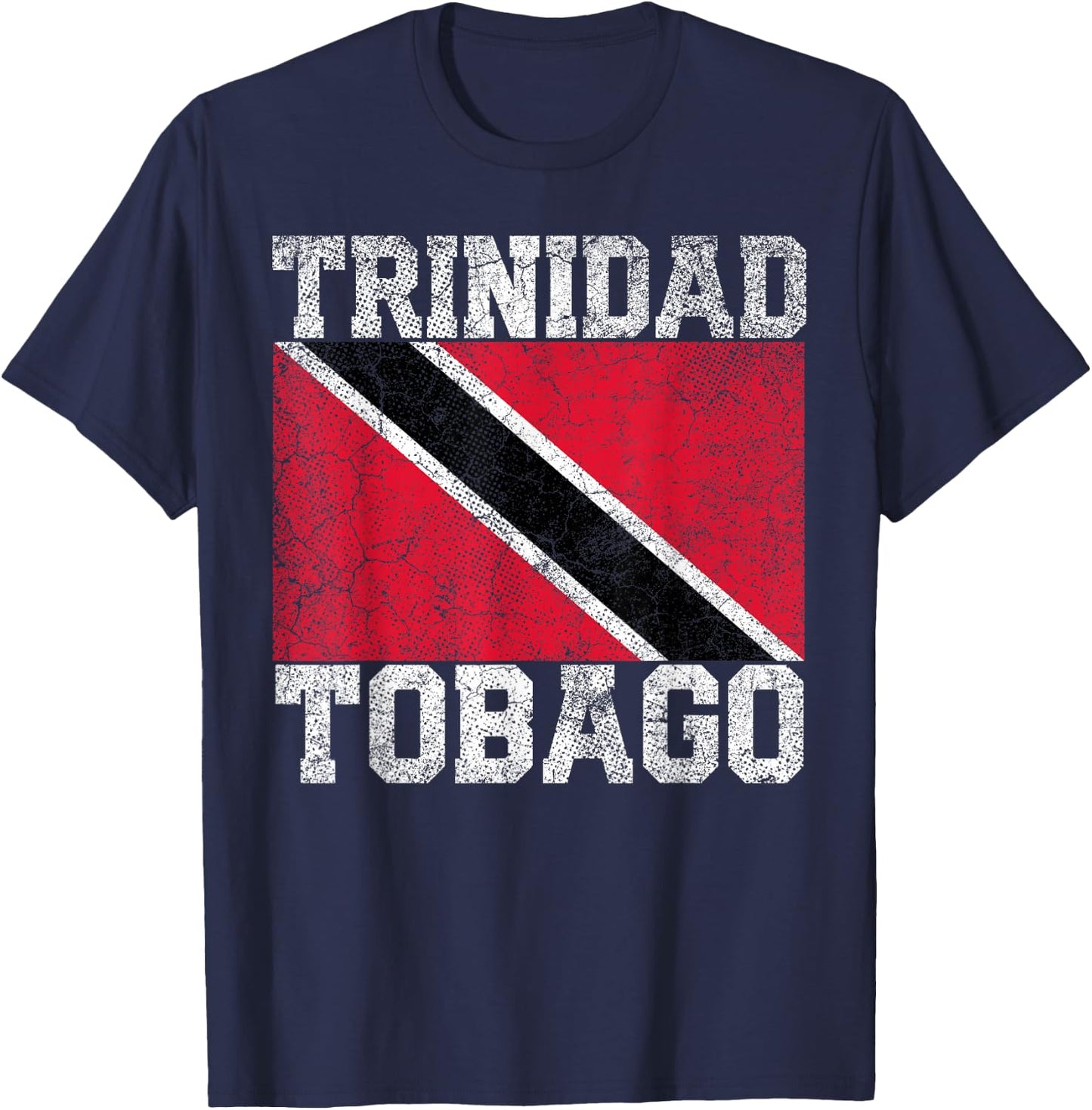 Trinidad and Tobago Flag National Pride Roots Country Family T-Shirt - T-Shirt | Navy