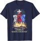 Cool Horses Running In Halo Of Bible This Is God‘s Country T-Shirt - T-Shirt | Navy