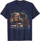 Truck Driver 18 Wheel Trucker Gift T-Shirt - T-Shirt | Navy