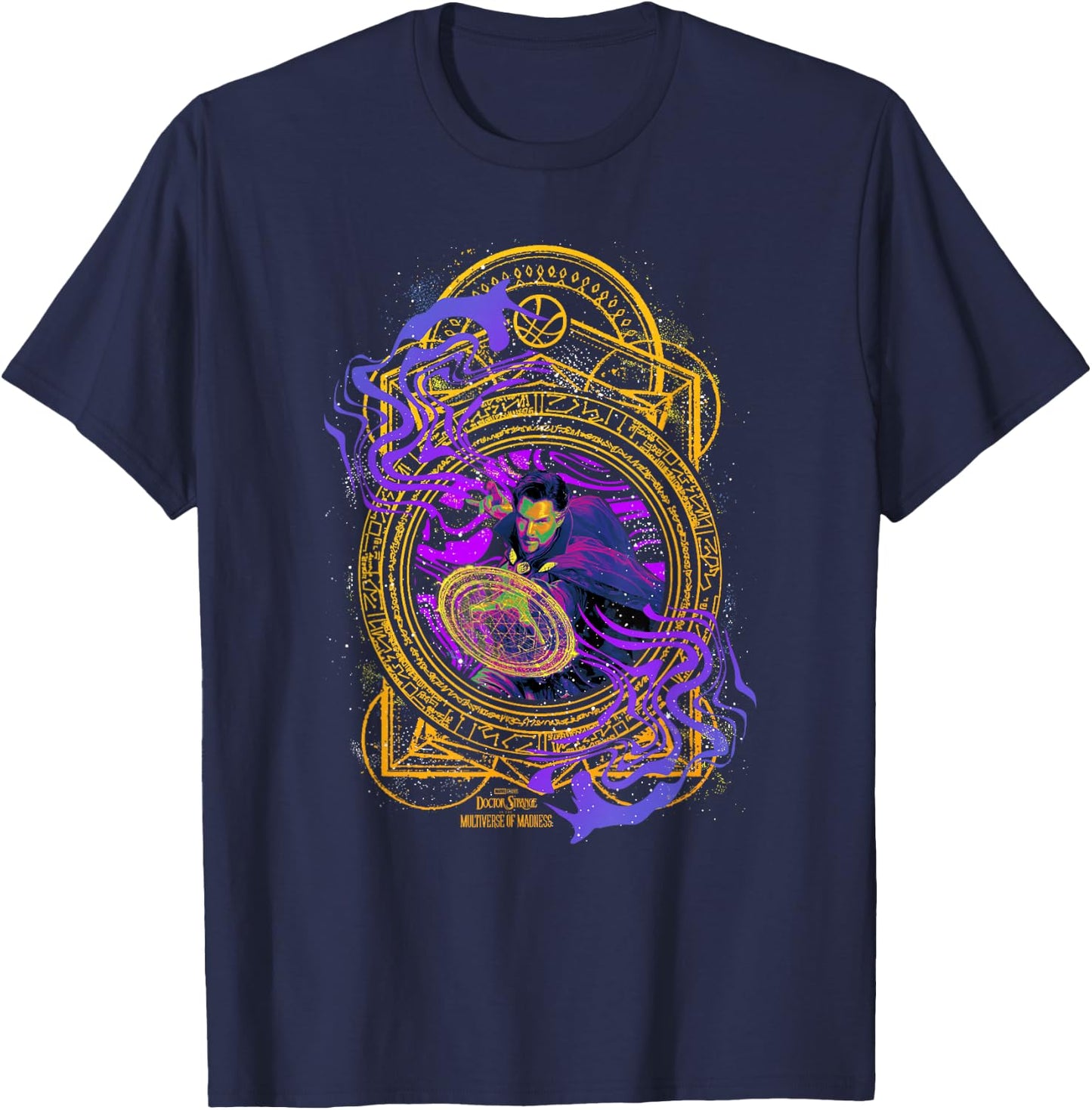 Marvel Doctor Strange in The Multiverse of Madness Portal T-Shirt - T-Shirt | Navy