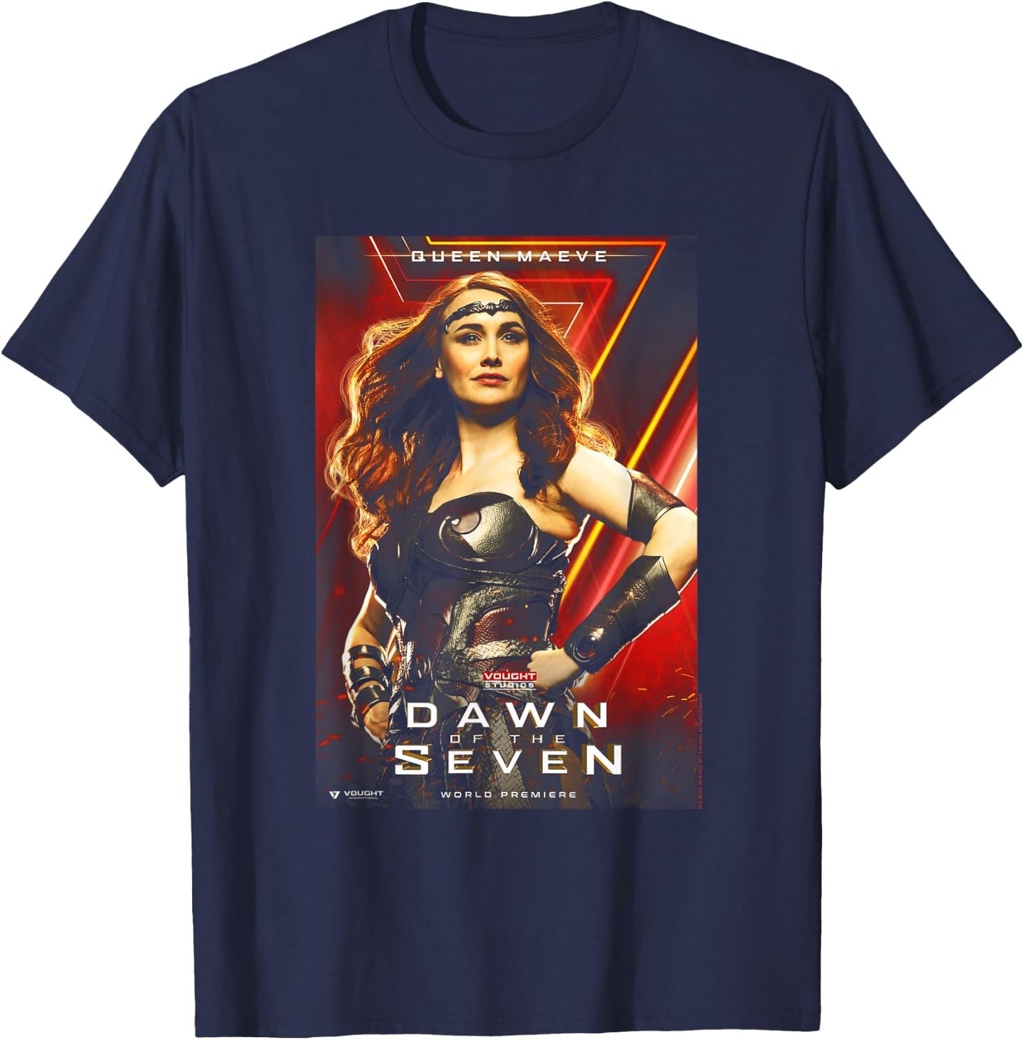 The Boys Queen Maeve Vought Poster Superhero TV Show T-Shirt - T-Shirt | Navy
