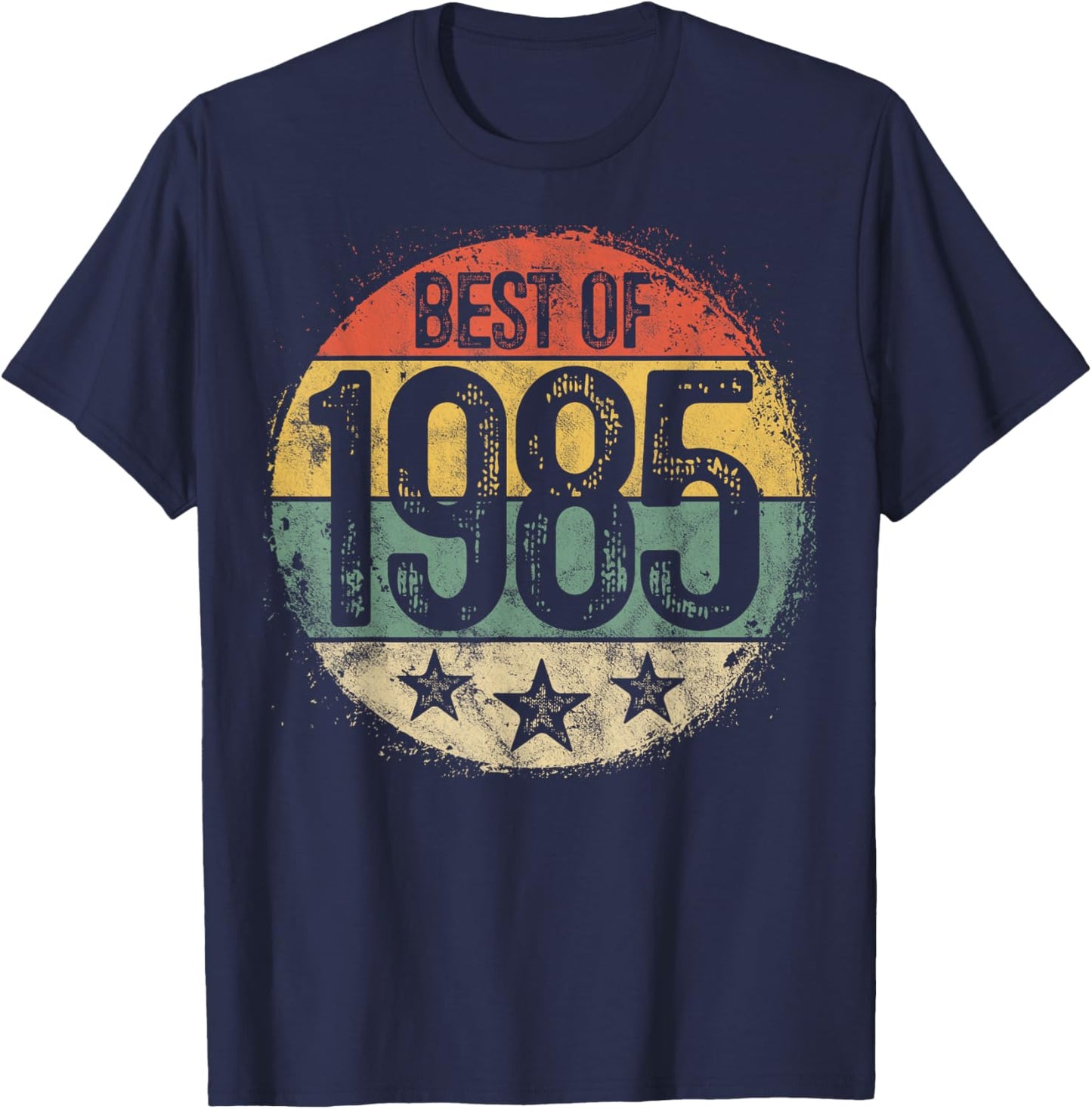 Best Of 1985 40th Birthday Gifts Women 40 Year Old T-Shirt - T-Shirt | Navy