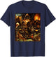 Mount Clothious Black Adult - Short Sleeve - Small - Crew Collar - Modern - Cartoon - Renaissance - Painting - Casual - Unique Design - Stretchable - Kids T-Shirt - T-Shirt | Navy