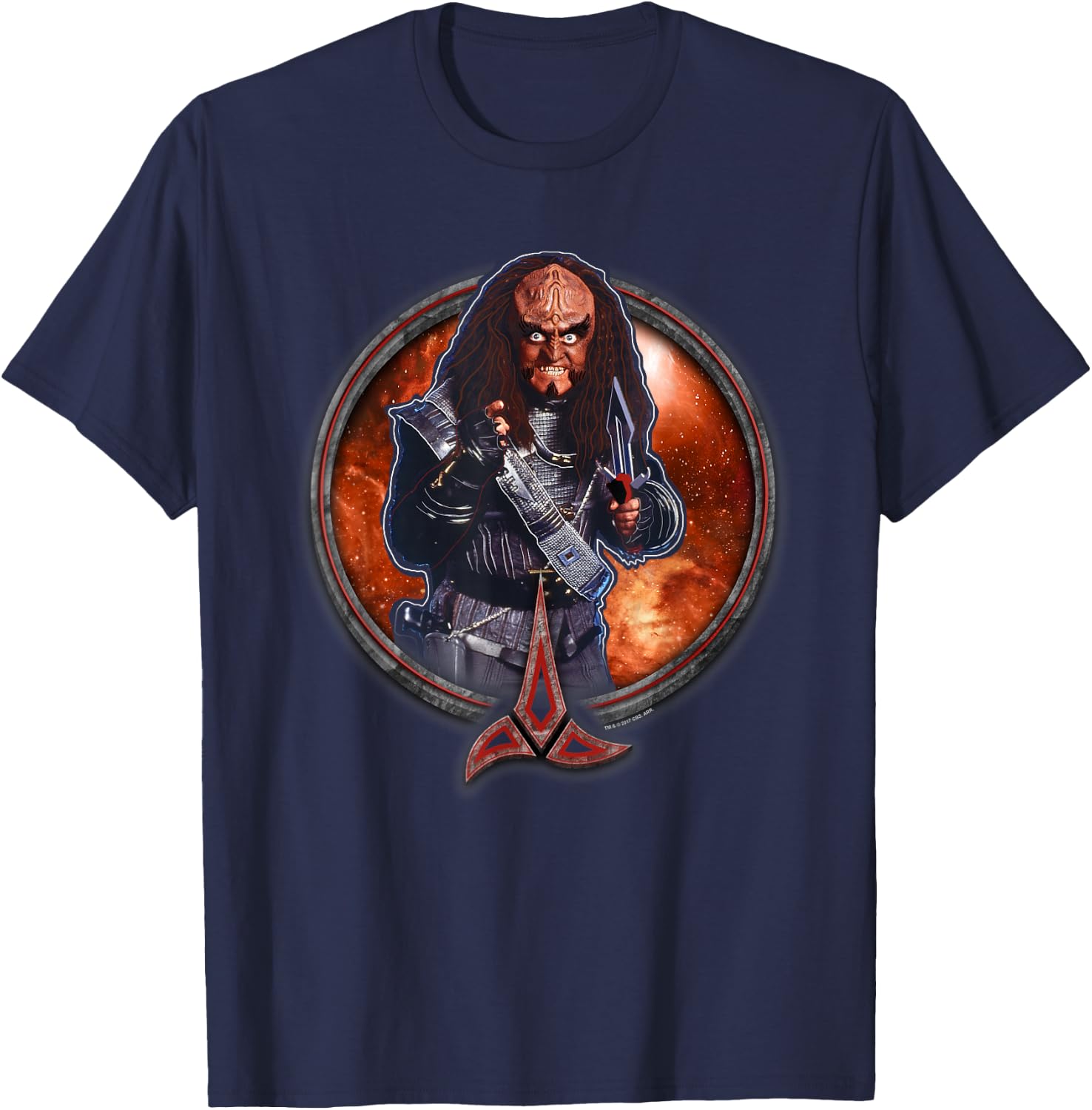 Star Trek Gowron T-Shirt - T-Shirt | Navy