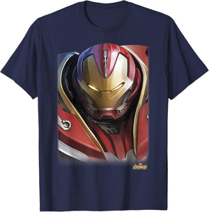 Marvel Infinity War Hulkbuster Iron Man Alternative T-Shirt - T-Shirt | Navy