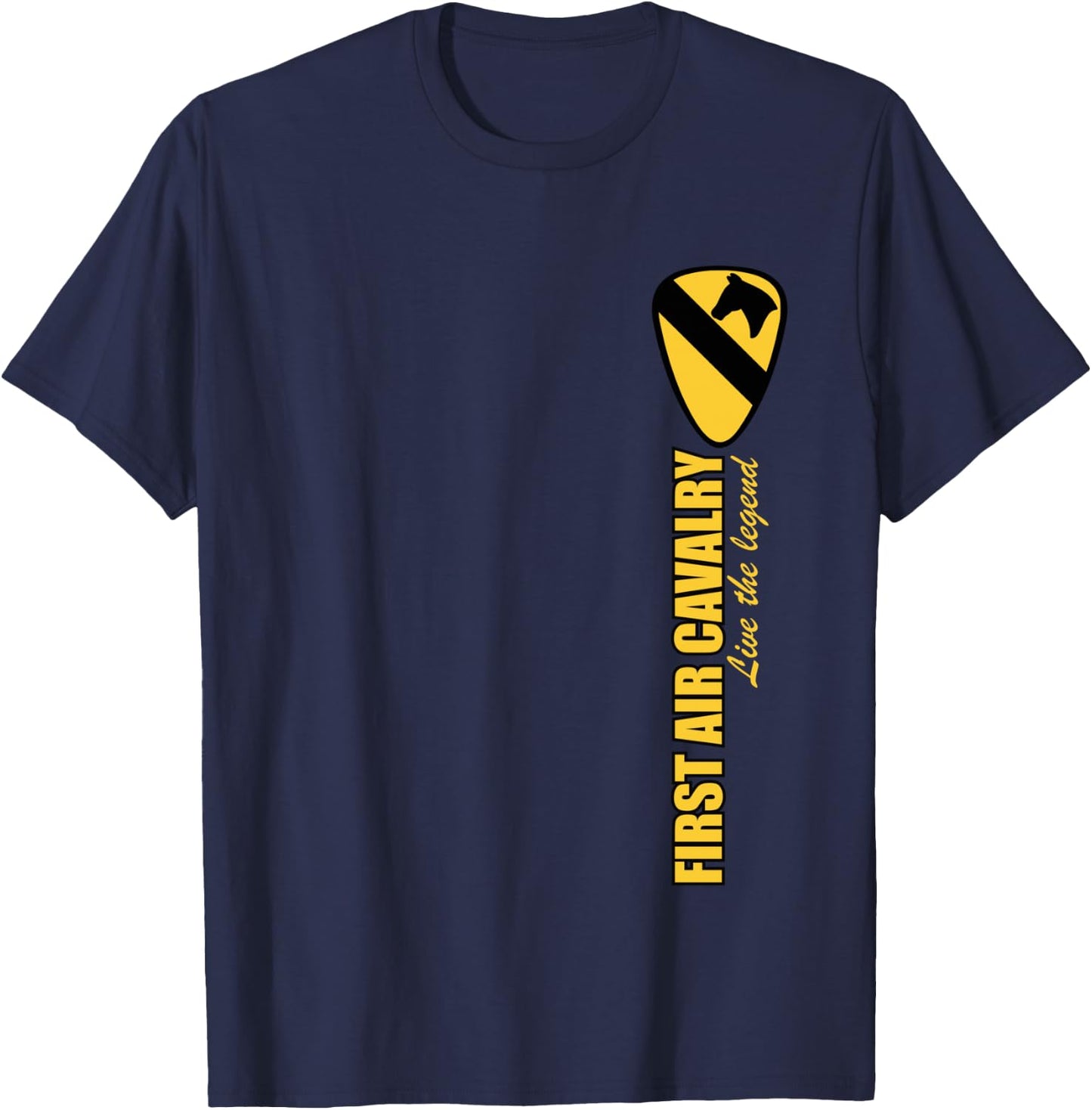 1st Air Cavalry Division Shirt T-Shirt - T-Shirt | Navy