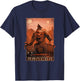 Star Wars The Book Of Boba Fett Riding The Rancor Poster T-Shirt - T-Shirt | Navy