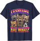 Gay Pride Funny Cats Ally Lesbian LGBT T-Shirt - T-Shirt | Navy
