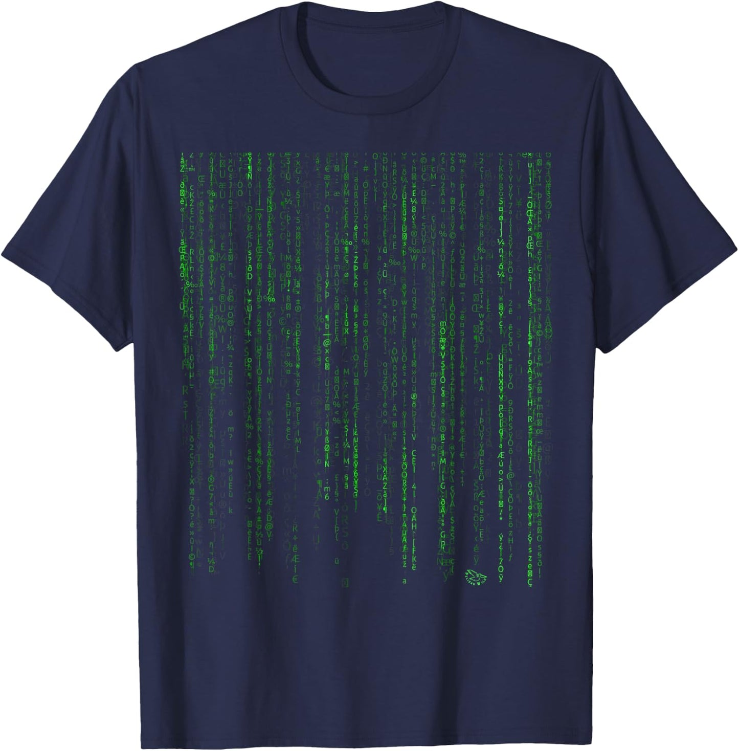 Crypto Technology Digital Code Shirt Tech Geek Gift T-Shirt - T-Shirt | Navy