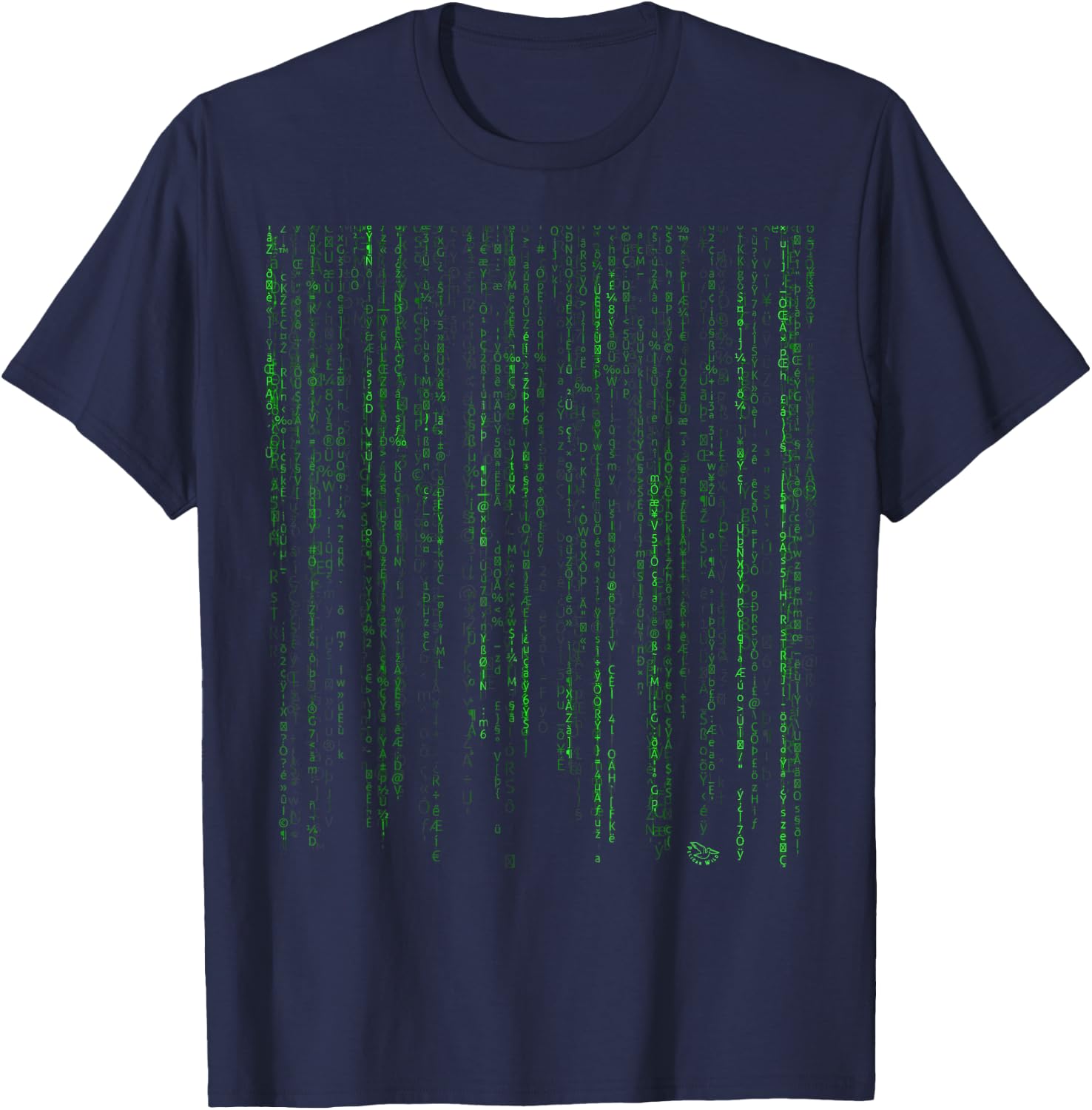Crypto Technology Digital Code Shirt Tech Geek Gift T-Shirt - T-Shirt | Navy