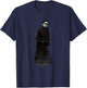 Pope Saint John Paul II with Sunglasses Catholic T-Shirt - T-Shirt | Navy