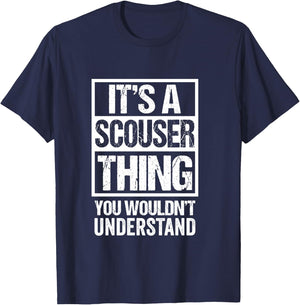 It's A Scouser Thing You Wouldn't Understand Liverpool T-Shirt - T-Shirt | Navy