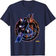 Marvel Avengers Infinity War Neon Team T-Shirt - T-Shirt | Navy